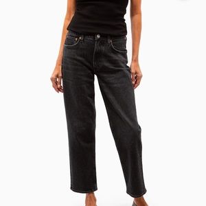 AGOLDE KYE MID RISE STRAIGHT CROP